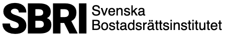 SBRI - Svenska Bostadsrättsinstitutet